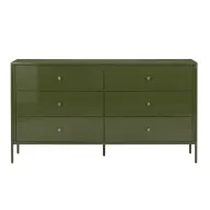 Le Noir Chest Of Drawers - Solid Oak Wood & Oak Veneer