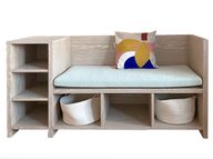 Evie Multi-Functional Bench - Storage & Upholstered Cushion