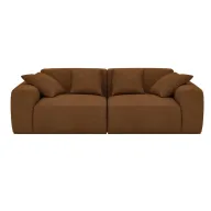 Charm Sofa Beech Wood & Velvet 3 Seater