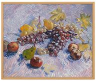 Curated - Grapes, Lemons, Pears, and Apples by Van Gogh