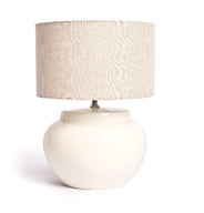 Olive glazed Table Lamp