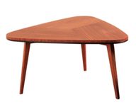 Kolmio Coffee Table - Cherry Wood - Triangle Shape