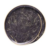 Gi Designs Era Plate Black & Gold
