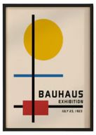 Bauhaus Geometric Shapes Art Print