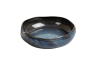 Emerald Blue Salad Bowl