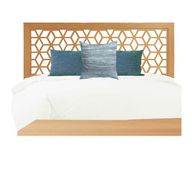 Cut-Out King Bed and Wooden Bed Base