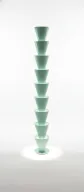 Palm Floor Lamp-10 cones