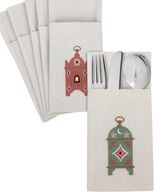 Pastel Lanterns Cutlery Holder Set