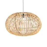 Bamboo Round Pendant