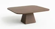 Destiny Wood Coffee Table With Walnut Veneer
