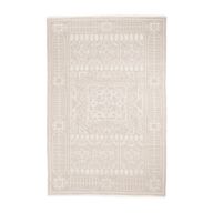 Beige Pendant Hand-knotted Carpet