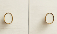 Round Marble Door Knobs (Pack of 2)