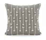 Grey Sediments Cushion
