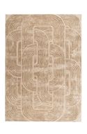 Sandstone Circuit Hand Tufted Rug