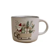 Santa Sleigh Christmas Mug