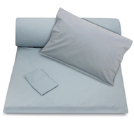 Powder Blue Duvet Cover + Pillowcases (350 TC)