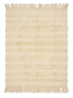 Ivory Texture Handmade Wool Kilim Rug