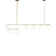 نجفة باللونين الذهبي والأبيض - YL757