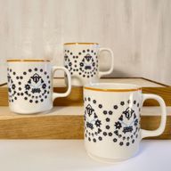 Blue Flower Porcelain Mug