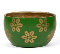 Green Flower Bowl