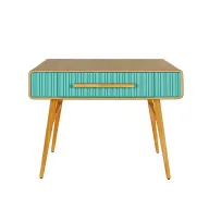 مكتب ريدج الخشبي الريترو