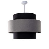 Tia Ceiling Lamp - Black & Grey - YLMMP-14
