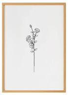 Flower Stem Art Print 2