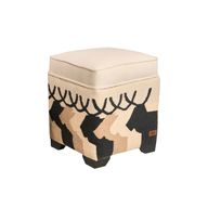 Qurban Cotton Kilim Pouf