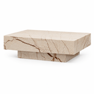 Butter Marble Coffee Table