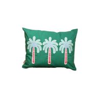 Palm Haven Cushion – Tropical Decor
