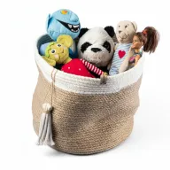 Boho Macrame Storage Basket