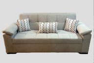 كنية بسرير سحب فرانسيسكو - زوجي - منجدة بالكامل