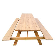 Solid Top Picnic Table