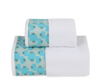 Groovy Blue Bath Towel Set