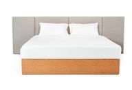 Wings Bed With Upholstered Headboard