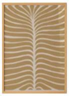 Muted Ochre Abstract Print