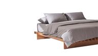 Grey Duvet Cover - Percale - Plain - King