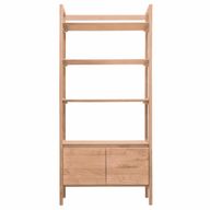 June Shelving Unit In Solid Wood - 4 Shelves