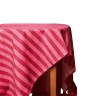 مفرش طاولة مخطط كاندي كين