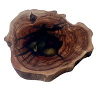 ديكور خشب وورد طبيعي