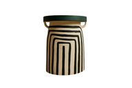 Verdant Ceramic Side Table