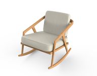 Wind Armchair – Wooden Rocking Chair