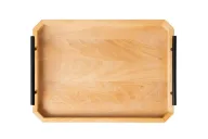 Handmade Geometric Wooden Serving Tray