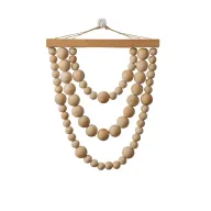 Wooden Bead Garland Hanging
