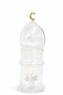 Ramadan Lantern With Golden Helal