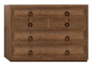 Ayoubi Chest - 5 Drawers With Metal handles