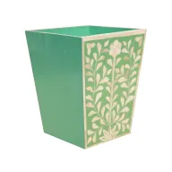 سلة مغربية خضراء