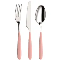 Abert Vivace Cutlery Set - Pink - 24 Pieces