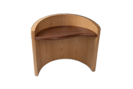 The Wave Stool - All Wooden Half Circular Design