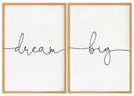 Dream Big Prints Set